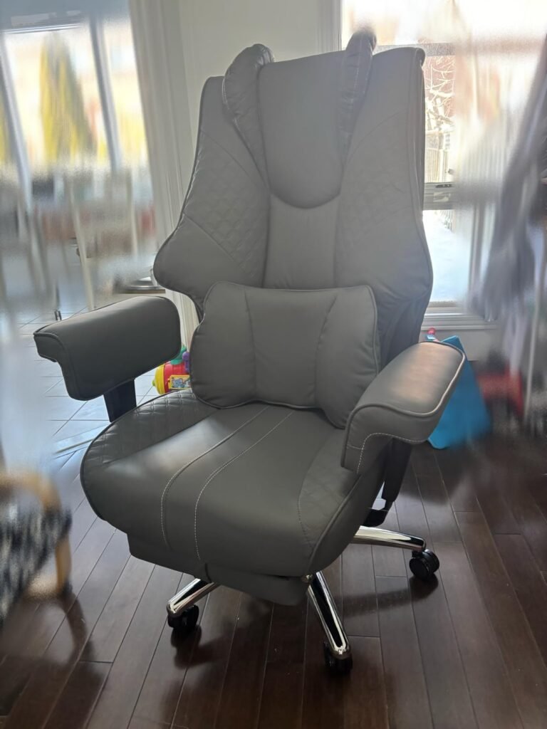 view of unboxed view of unboxing ergomax 600 lbs big and tall office chair purchased package tried and tested several week unboxing purchased package arrival testing experience