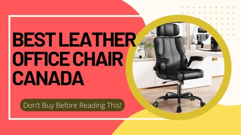 best leather office chair canada 